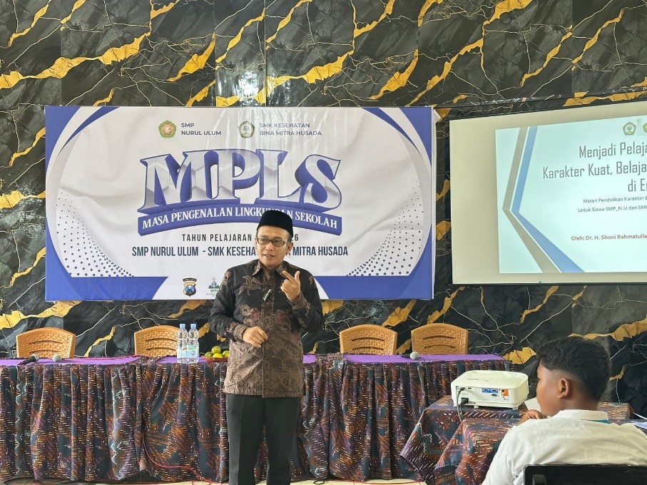 "SMK Bina Mitra Husada Hadirkan Dr. Shoni Membahas Pentingnya Karakter di Era Modern"